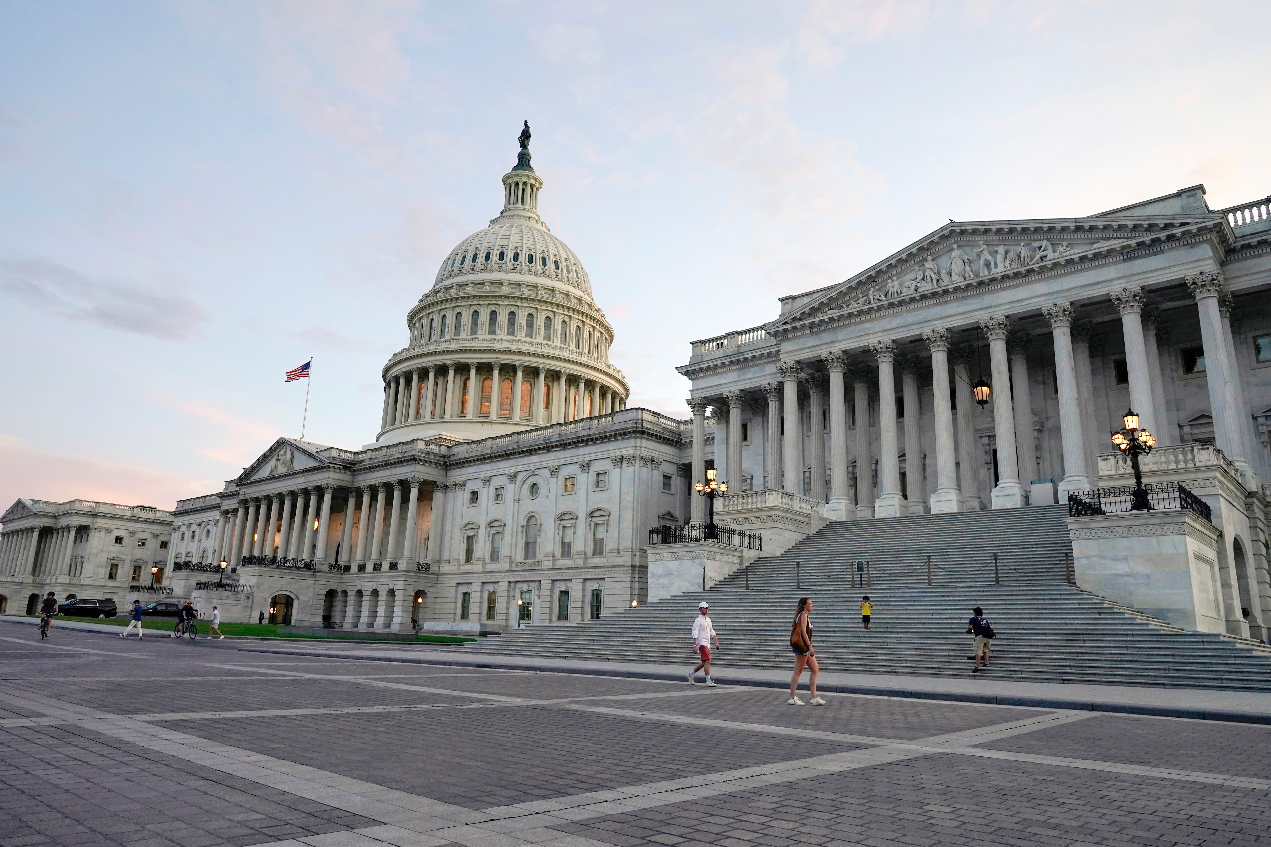 The U.S Capitol is seen on Tuesday, July 4, 2023, on Capitol Hill in Washington.